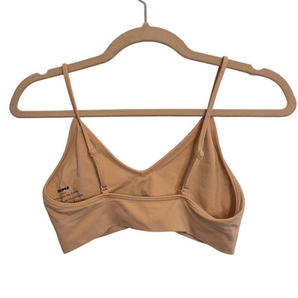 Skims Womens Seamless Triangle Bralette Nude Medium Adjustable Strap Stretch - Picture 2 of 3